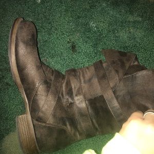 Worn once boots